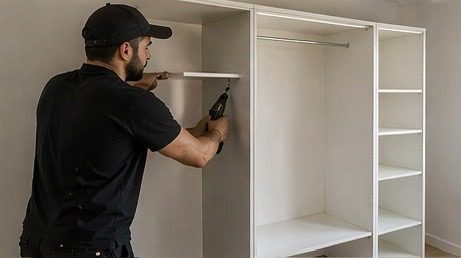 Kleiderschrank Montage in Rüsselsheim – professioneller Aufbau Service