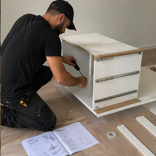IKEA Möbel Aufbau in Rüsselsheim – fachgerechte Montage von Schränken